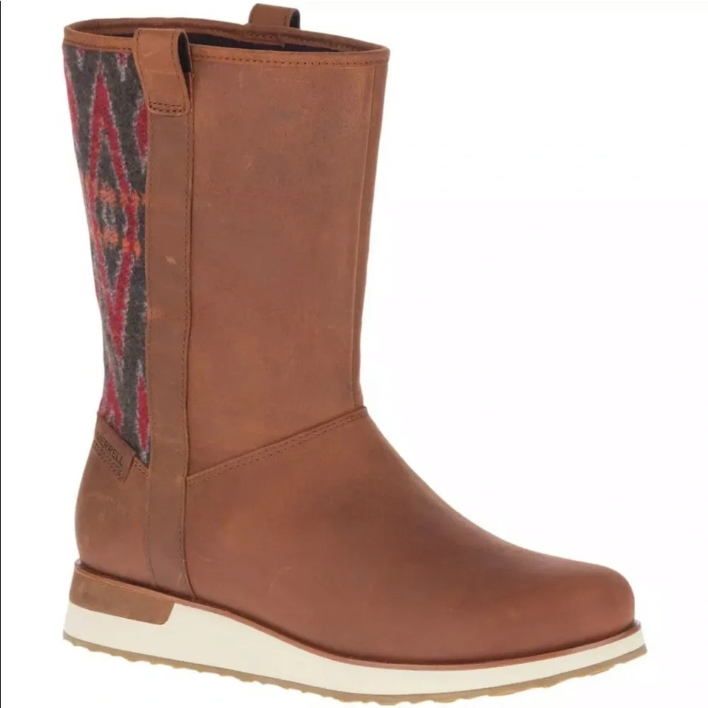 NWT Woman’s Merrell Roam‎ Waterproof Pull On Boots